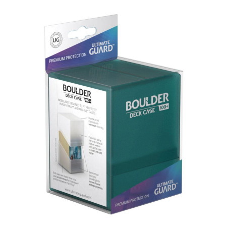 produit : Boulder Deck Case 100+ taille standard Malachite marque : Ultimate Guard produit : Boulder Deck Case 100+ taille standard Malachite marque : Ultimate Guard