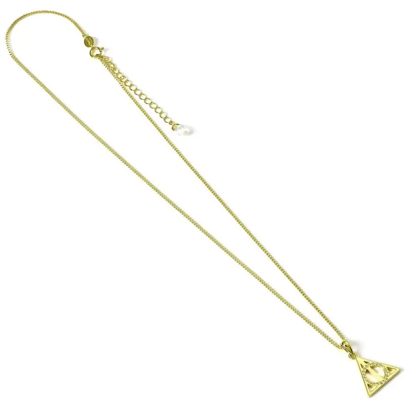 Harry Potter collier plaqué or Reliques de la Mort | 5055583417900