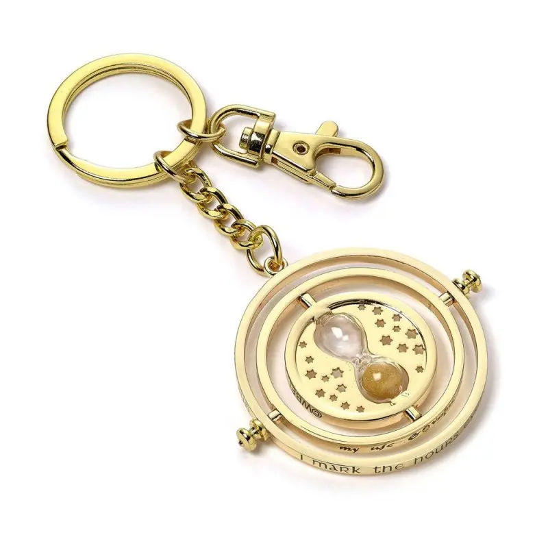 Harry Potter porte-clés Time Turner (plaqué argent) | 5055583411625