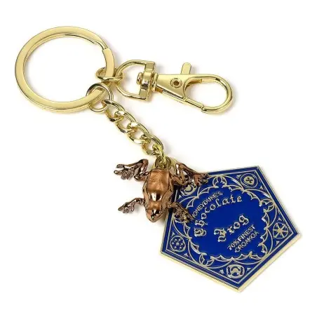 Harry Potter porte-clés Chocogrenouille (plaqué or) | 5055583416729