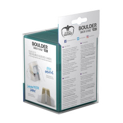 Product: Boulder Deck Case 100+ standaard maat malachiet
Merk: Ultimate Guard