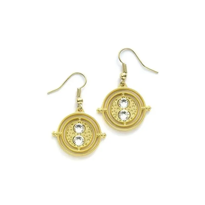 Harry Potter boucles d'oreille Time Turner (plaquées or) | 5055583412585