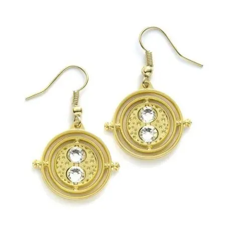 Harry Potter boucles d'oreille Time Turner (plaquées or) | 5055583412585