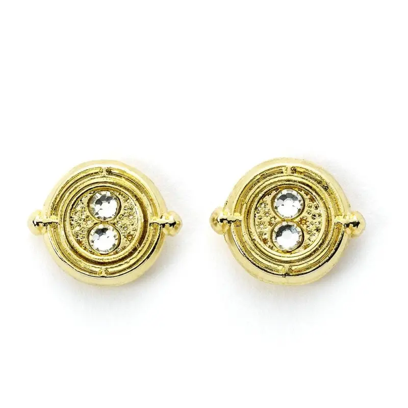 Harry Potter boucles d'oreille Time Turner (plaquées or) | 5055583427237