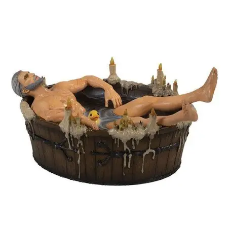 The Witcher 3 Wild Hunt statuette Geralt in the Bath 9 cm | 0761568003505