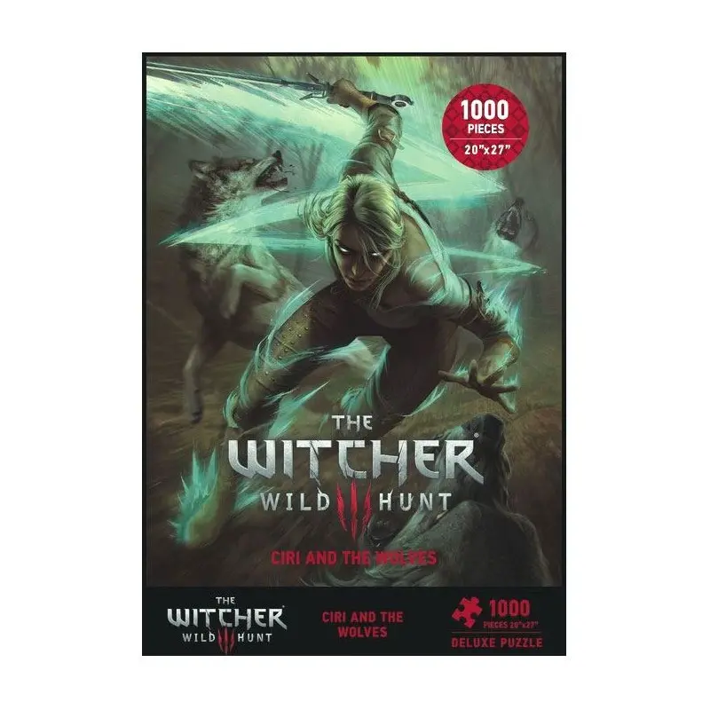 Witcher 3 Wild Hunt Puzzle Ciri and the Wolves | 0761568002836