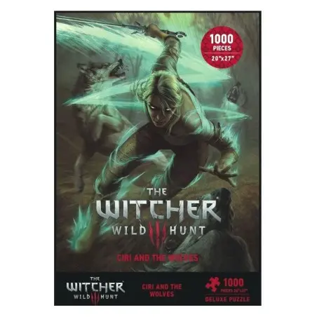 Witcher 3 Wild Hunt Puzzle Ciri and the Wolves | 0761568002836