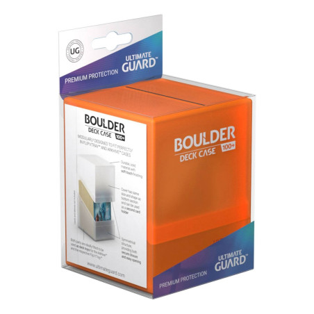 Product: Boulder Deck Case 100+ Standaard Maat Klappapaver Topaas
Merk: Ultimate Guard