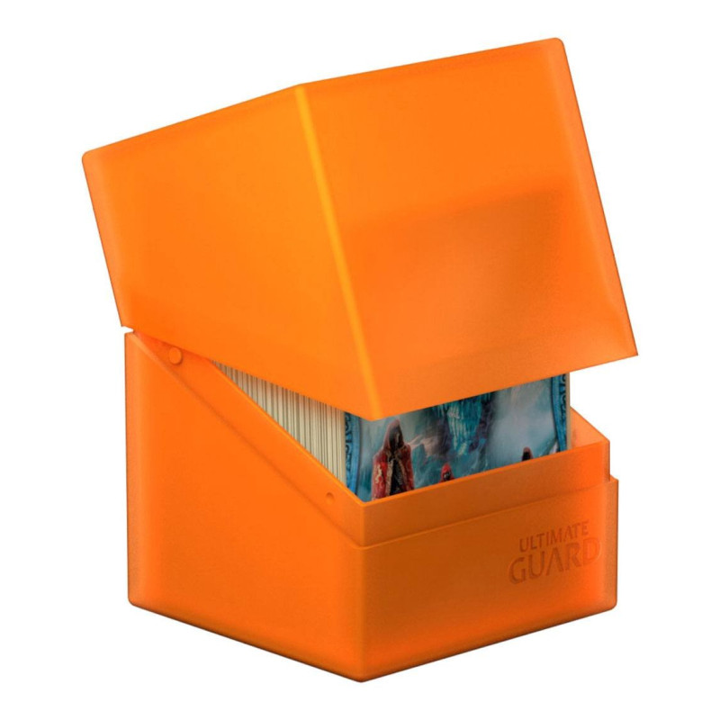 Product: Boulder Deck Case 100+ Standard Size Poppy Topaz
Brand: Ultimate Guard
