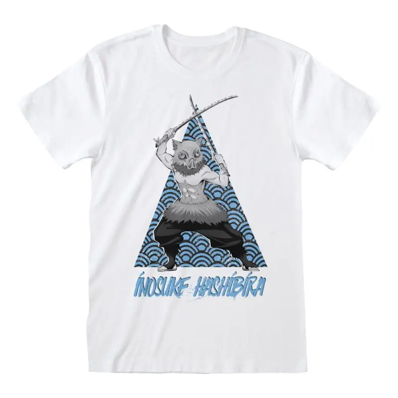 Demon Slayer T-Shirt Inosuke Tri (L) | 5056688554637