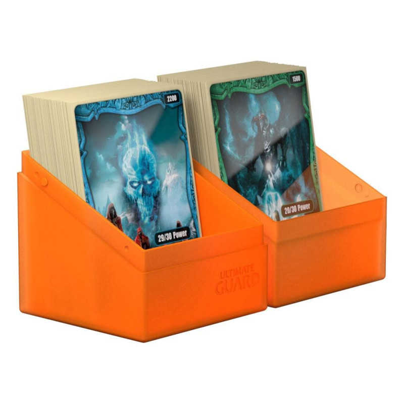 produit : Boulder Deck Case 100+ taille standard Poppy Topaz
marque : Ultimate Guard