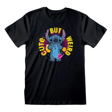 Lilo & Stitch T-Shirt Cute But Weird (M) | 5056688581367