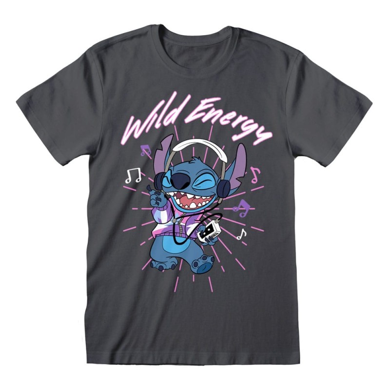 Lilo & Stitch T-Shirt Wild Energy (L) | 5056688526085