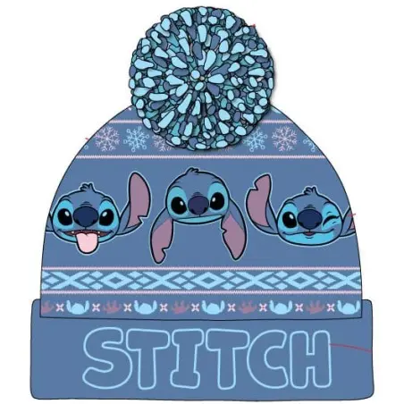 Lilo & Stitch bonnet Pom-Pom Dark Blue | 5056688575380