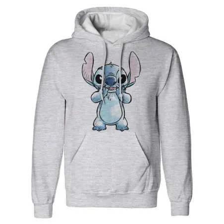 Lilo & Stitch sweater à capuche Hands On Face Sketched  (L) | 5056688589004