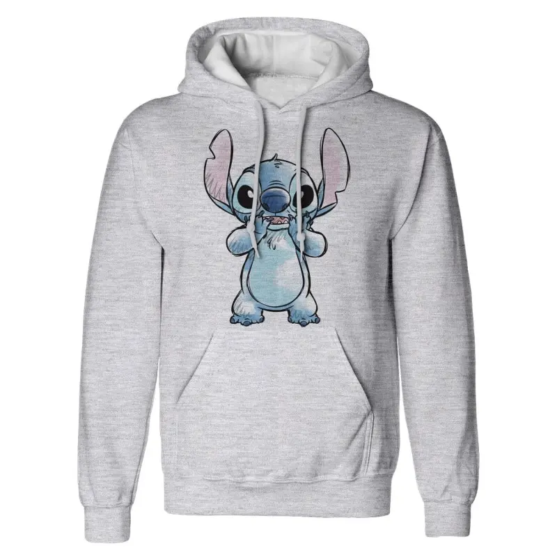 Lilo & Stitch sweater à capuche Hands On Face Sketched  (S) | 5056688588984