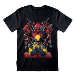 Deadpool T-Shirt Deadpool & Wolverine Weapons (L)