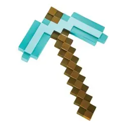 Minecraft réplique plastique Diamond Pickaxe 40 cm | 0039897656854