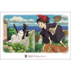 Kiki la petite sorcière puzzle Kiki and the cats (1000 pièces) | 4970381147433