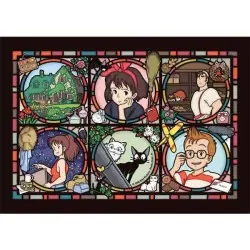 Kiki la petite sorcière puzzle Stained Glass Characters Gallery (208 pièces)