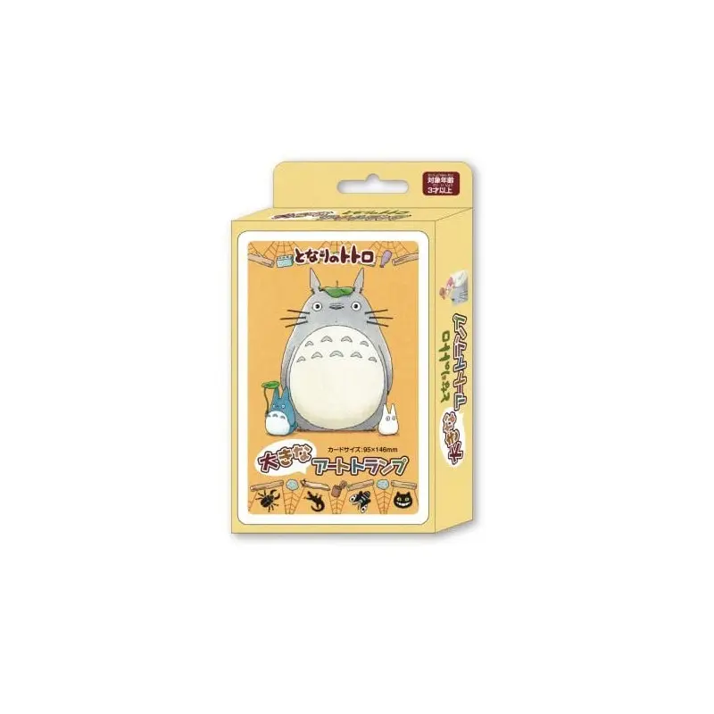 Mon voisin Totoro jeu de cartes à jouer Totoro Art Series Large Totoro   | 4970381476441