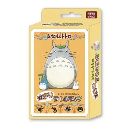 Mon voisin Totoro jeu de cartes à jouer Totoro Art Series Large Totoro   | 4970381476441