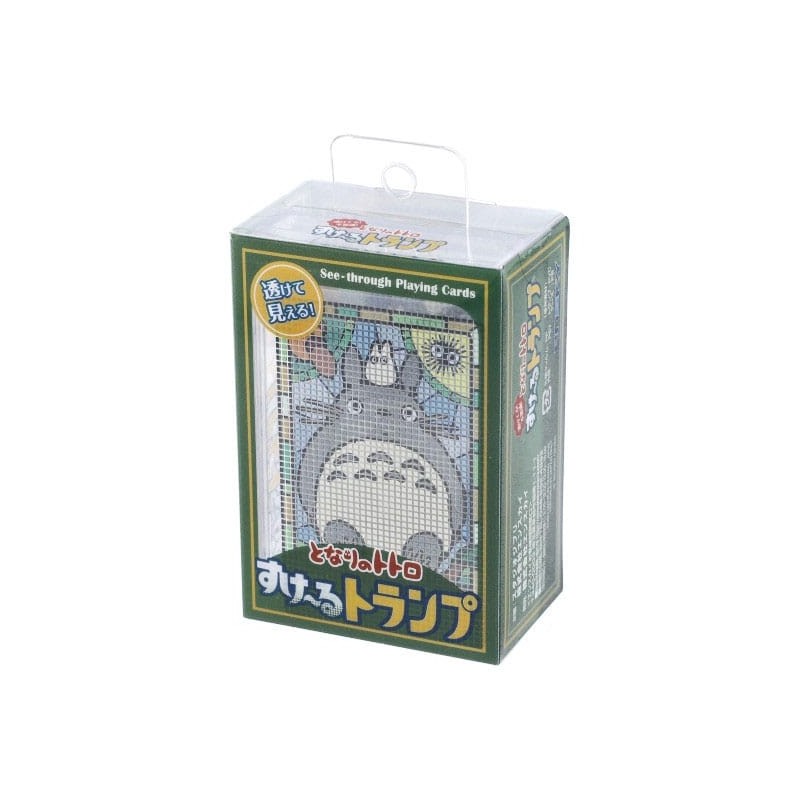 Mon voisin Totoro jeu de cartes à jouer Transparent Totoro 