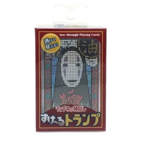 Le Voyage de Chihiro jeu de cartes à jouer Transparent | 4970381496036