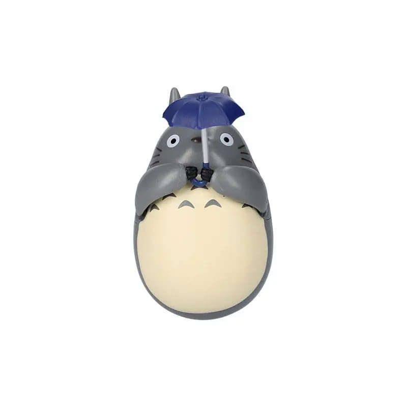Mon voisin Totoro figurine culbuto Big Totoro with leaf 7 cm | 4970381496616