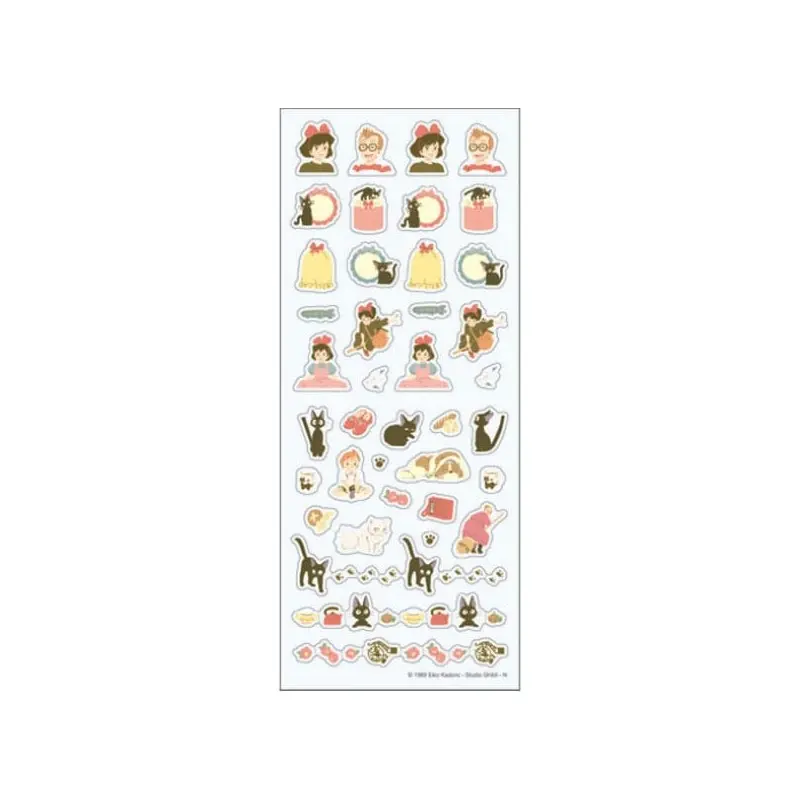 Kiki la petite sorcière autocollants 2024 | 4970381217136