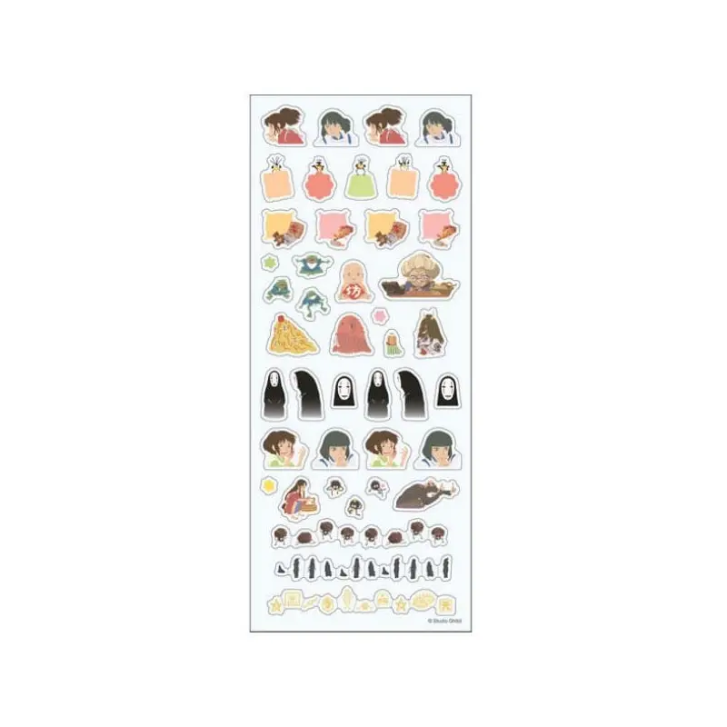 Le Voyage de Chihiro autocollants 2024 | 4970381217150