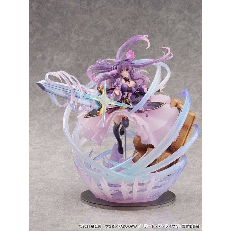 Date A Live IV statuette PVC SHIBUYA SCRAMBLE FIGURE 1/6 Tohka Yatogami Princess Amethyst Dress Ver. 32 cm