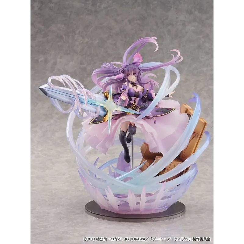 Date A Live IV statuette PVC SHIBUYA SCRAMBLE FIGURE 1/6 Tohka Yatogami Princess Amethyst Dress Ver. 32 cm | 4580769941678