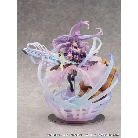 Date A Live IV statuette PVC SHIBUYA SCRAMBLE FIGURE 1/6 Tohka Yatogami Princess Amethyst Dress Ver. 32 cm | 4580769941678