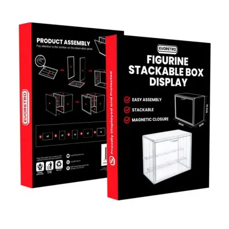 Evoretro présentoir vitrine para figuras Stackable  | 3701492105330