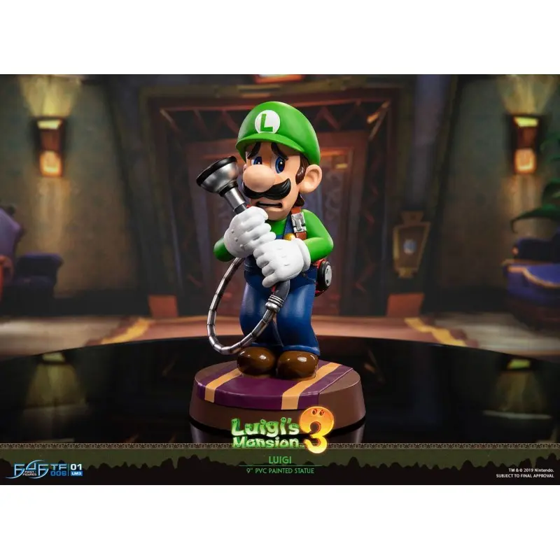 Luigi's Mansion 3 statuette PVC Luigi 23 cm | 5060316622421