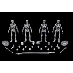 Graveyard Skeletons pack 4 figurines