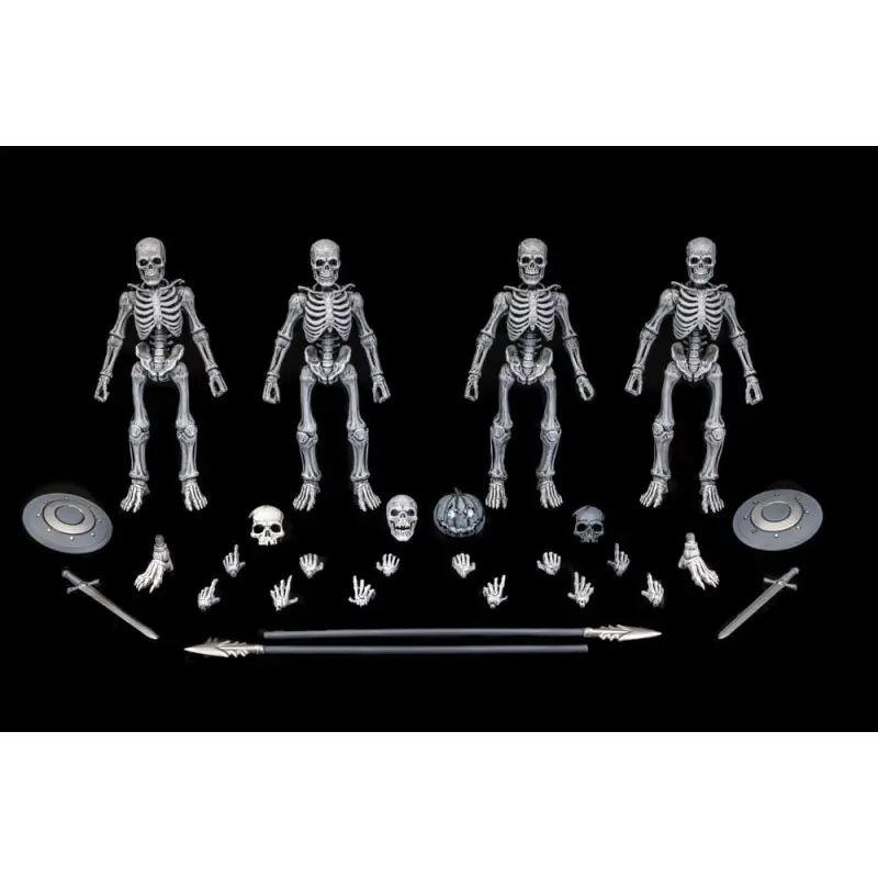 Graveyard Skeletons pack 4 figurines | 0000498484238