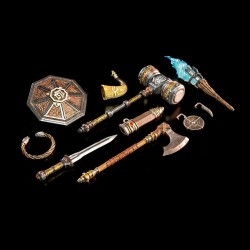 Mythic Legions: Rising Sons accessoires pour figurines Dwarf Weapons