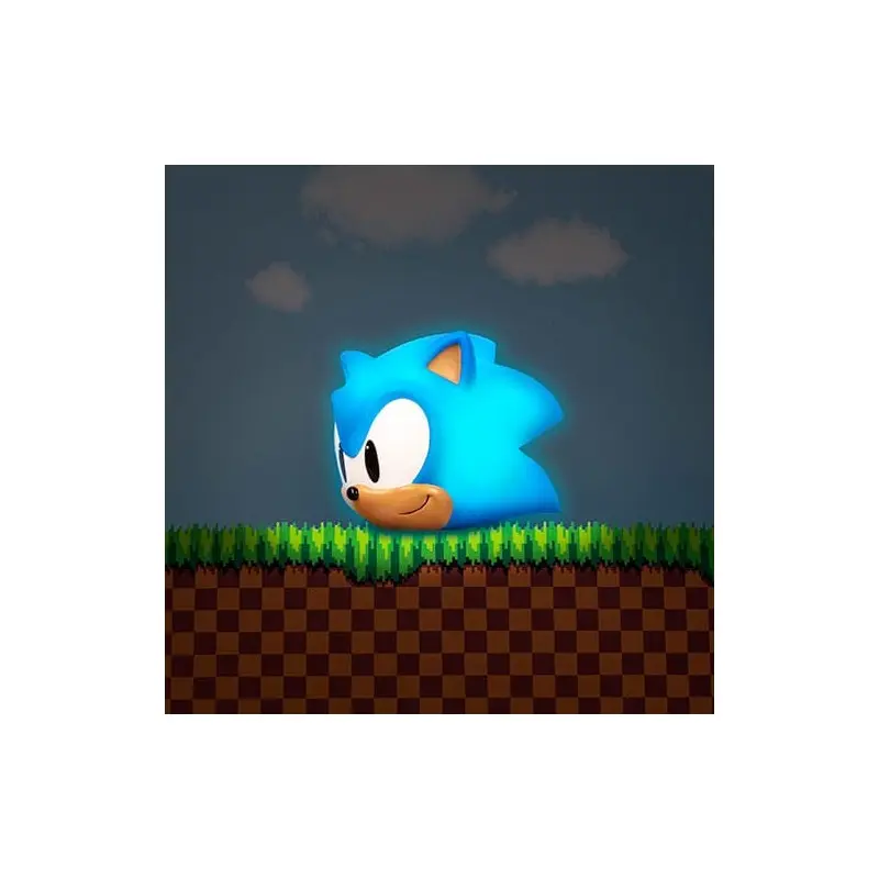 Sonic the Hedgehog lampe d´ambiance Sonic Head 12 cm | 5060949241730