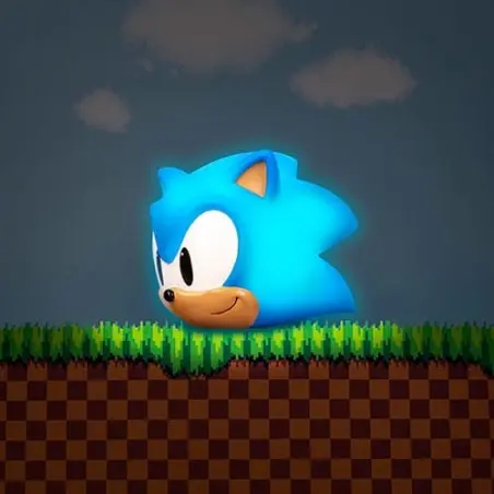 Sonic the Hedgehog lampe d´ambiance Sonic Head 12 cm | 5060949241730