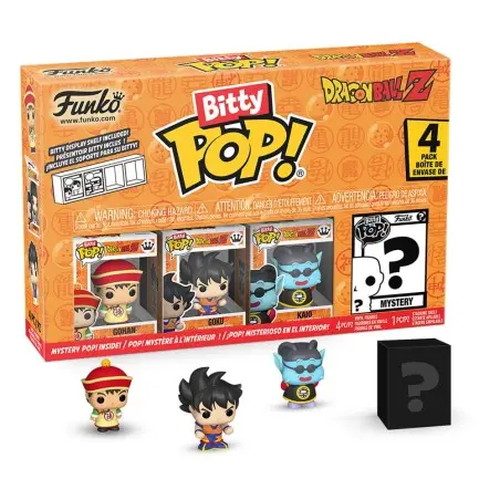 Dragon Ball pack 4 figurines Bitty POP! Vinyl Series 1 2,5 cm | 0889698730235