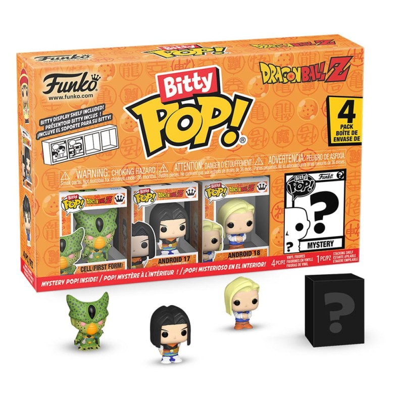 Dragon Ball pack 4 figurines Bitty POP! Vinyl Series 2 2,5 cm | 0889698730242