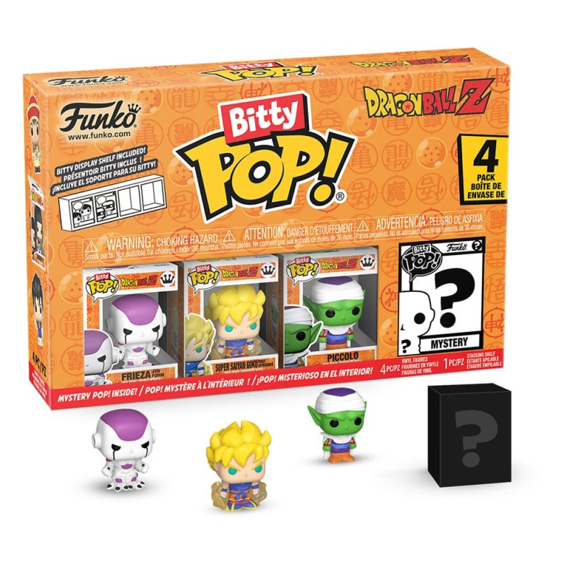 Dragon Ball pack 4 figurines Bitty POP! Vinyl Series 4 2,5 cm | 0889698730266