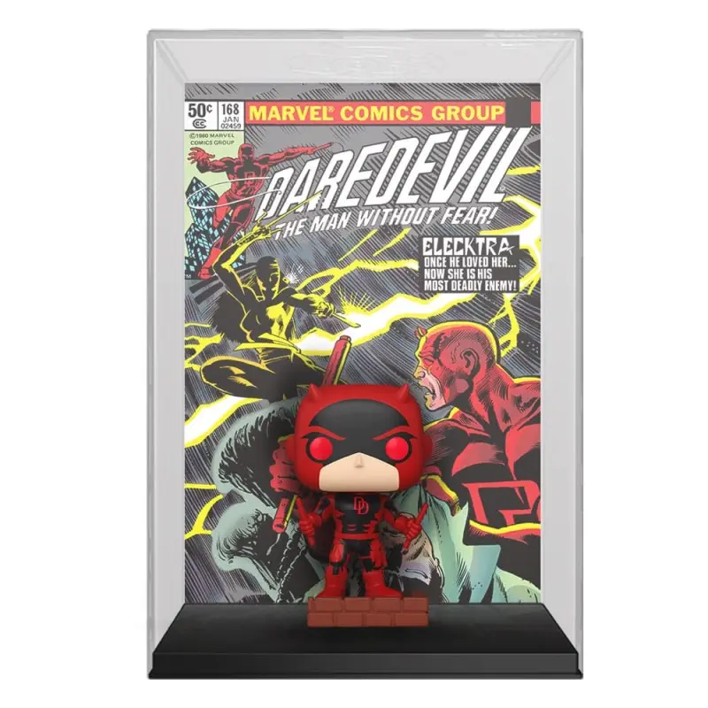 Marvel POP! Comic Cover Vinyl Figurine Daredevil no.168 9 cm  | 0889698744218