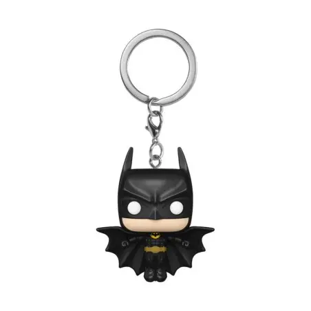 Batman 85th Anniversary présentoir porte-clés Pocket POP! Vinyl Batman(Soaring) 4 cm (12) | 0889698806831