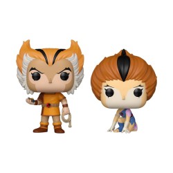 Thundercats pack 2 POP! Vinyl figurines Wilykat & Wilykit 9 cm