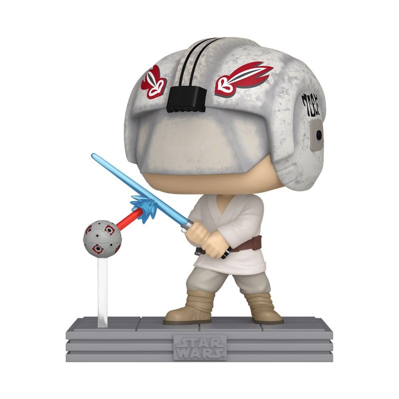 Star Wars POP! Movie Vinyl figurine Luke/Remote 9 cm | 0889698837989