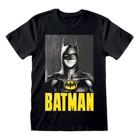 DC Comics T-Shirt The Flash Movie - Keaton Batman (L) | 5056688514150