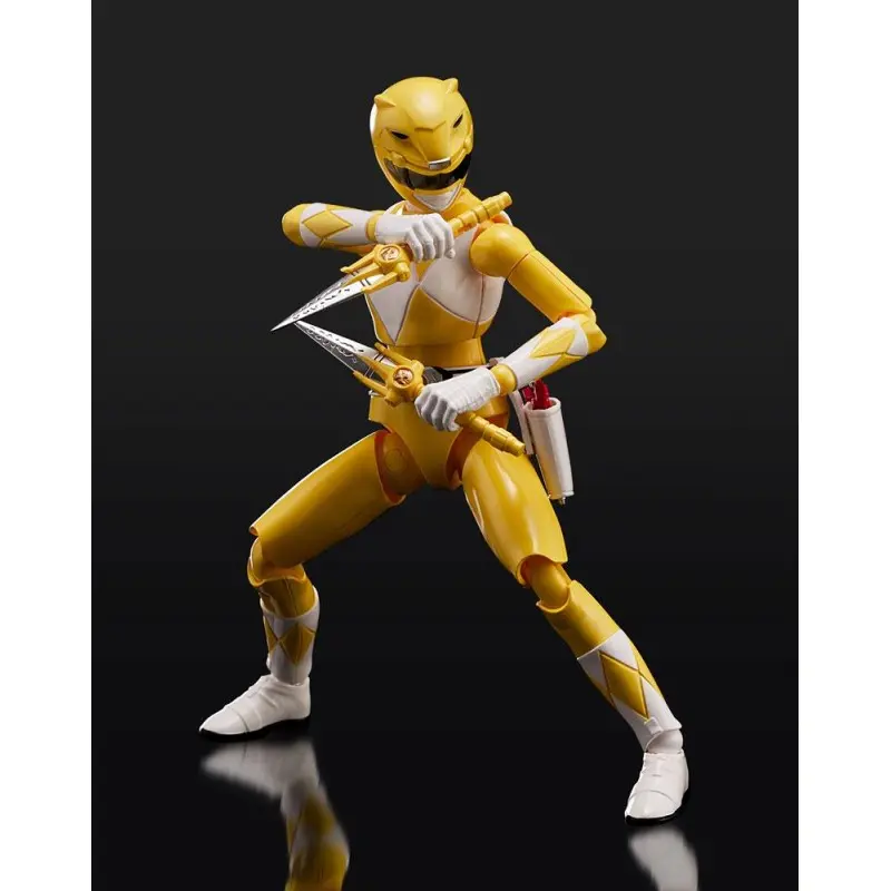 Power Rangers figurine Furai Model Plastic Model Kit Yellow Ranger 13 cm | 4897054514395